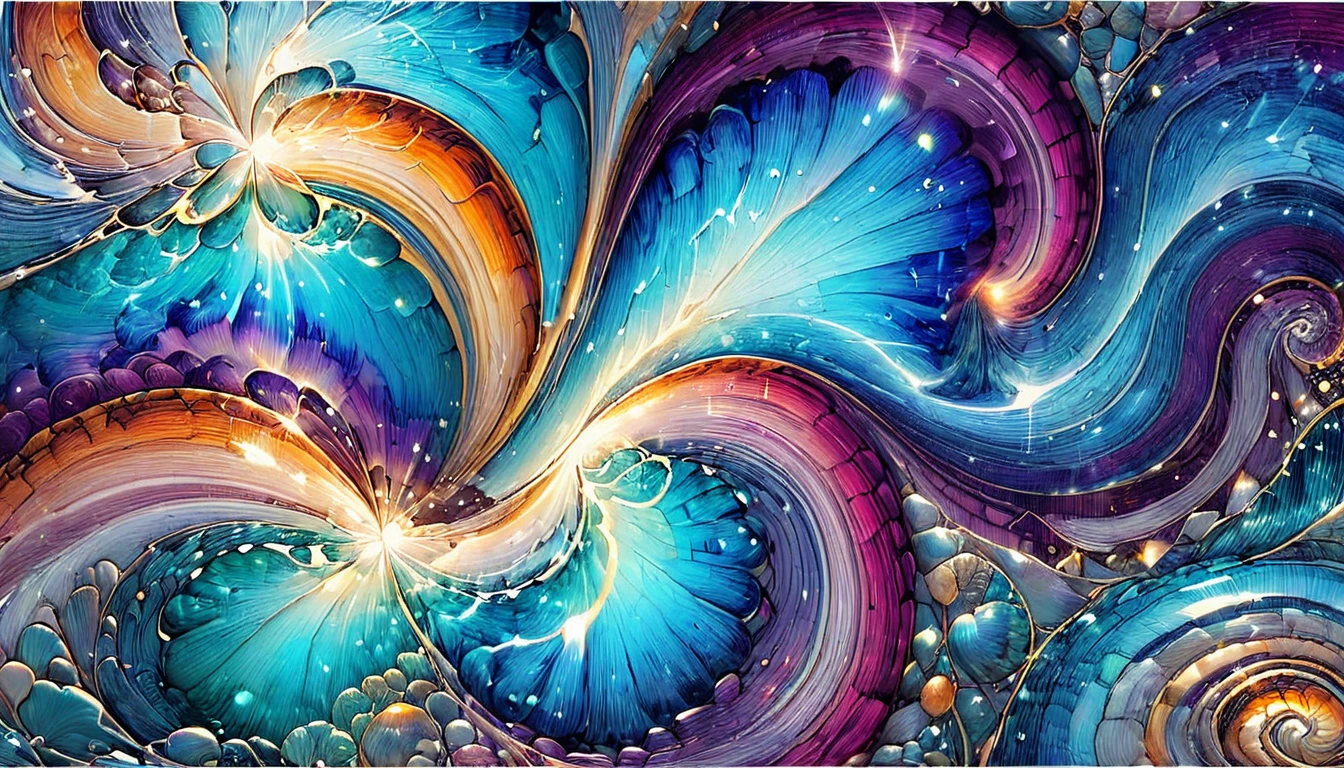 nacre stone art background shinny and hypnotic