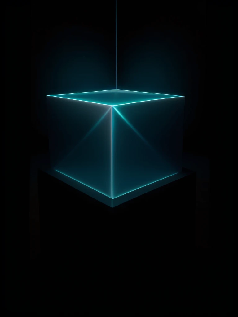 a futuristic light shining on a table, dramatic cinematic lighting, volumetric futuristic lighting, solid cube of light, oled lights in corners, vaporwave lighting, optical caustic lighting, tesseract, light coming from crt monitor, best quality, 4k, 8k, highres, masterpiece:1.2, ultra-detailed, realistic, photorealistic, photo-realistic:1.37, HDR, UHD, studio lighting, ultra-fine painting, sharp focus, physically-based rendering, extreme detail description, professional, vivid colors, bokeh