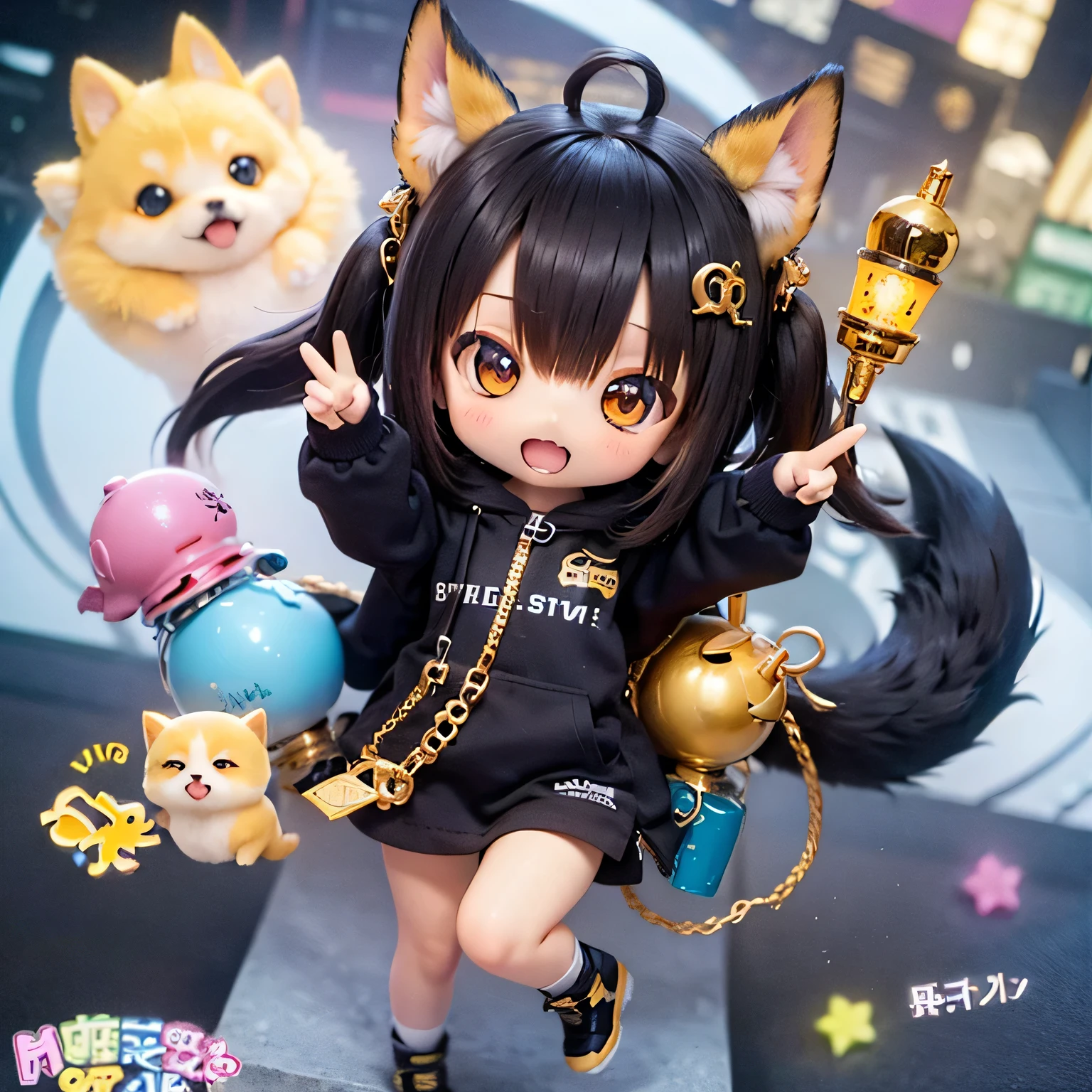 
Shiba Inu Girl Chibi Run