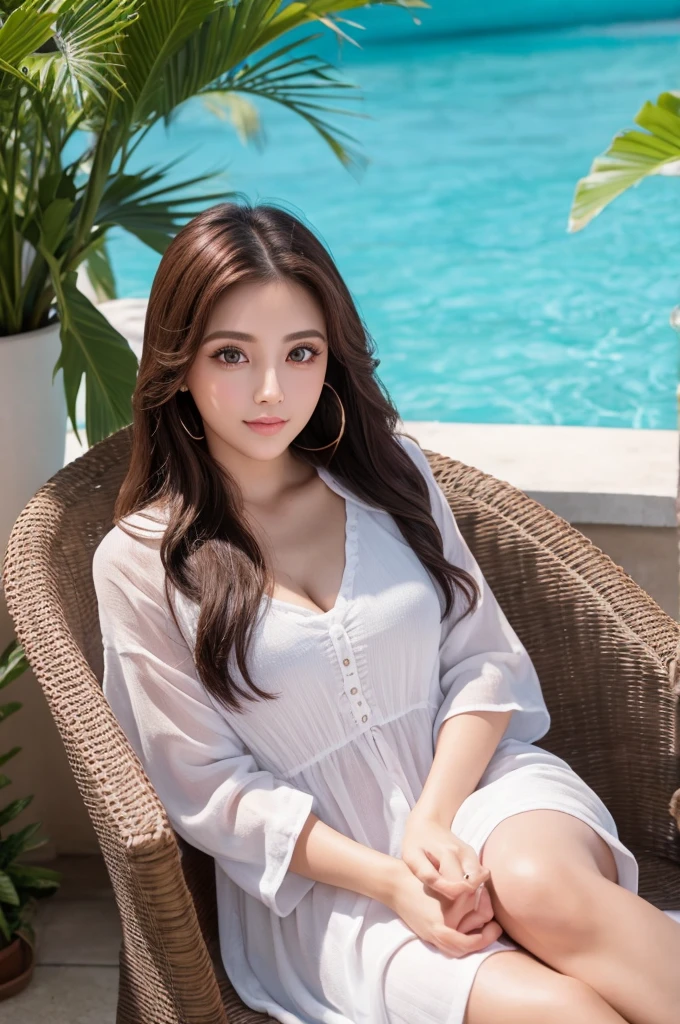 Highest quality Beauty Big Eyes Beautiful face Age 25 living Relaxing