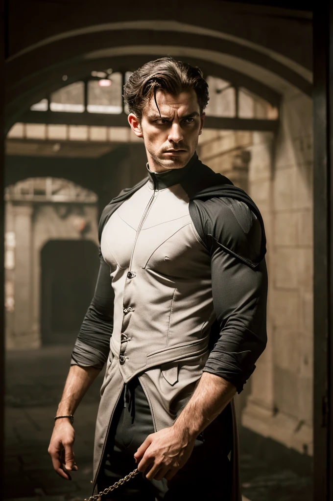 (best quality,highres,masterpiece:1.2),dark background,ultra-detailed,cavaleiro das trevas,immensely detailed batman,brooding atmosphere,impressive costume design,sharp focus,intense shadows,gritty and realistic,moody lighting,detailed facial features,bat logo on the chest,fierce expression,cape flowing dramatically,brooding eyes,perfect anatomy,dynamic posing,ominous silhouette,high contrast,deep shadows,foreboding atmosphere,stark colors,dramatic composition,urban setting,night time,gothic architecture,intense and powerful presence,breathtaking realism,artistic interpretation,masterful rendering,skilled brushwork,subtle color gradients,dynamic action,iconic superhero,impressive physique,exquisite attention to detail,imposing figure,fearless protector,mesmerizing intensity,striking visual impact,vibrant colors,emotive expression,compelling storytelling,hint of mystery and danger,epic and atmospheric,immersive experience,suspended in action,extraordinary craftsmanship,immortalized in art
