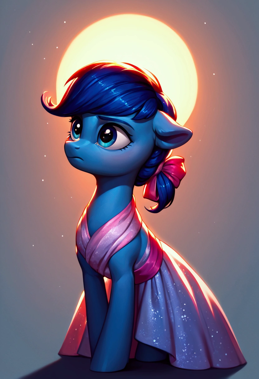 score_9,score_8_up,score_7_up,score_6_up, ((my little pony)), radiant lighting, vibrant colors, whimsical atmosphere, 8K, high resolution, highly detailed, masterpiece, (stern look), ((pony body)), (((Marinette Dupain-Cheng)))
