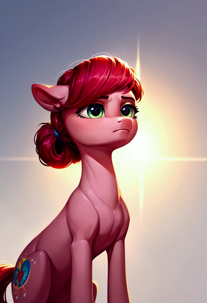 score_9,score_8_up,score_7_up,score_6_up, ((my little pony)), radiant lighting, vibrant colors, whimsical atmosphere, 8K, high resolution, highly detailed, masterpiece, (stern look), ((pony body)), (((Marinette Dupain-Cheng)))