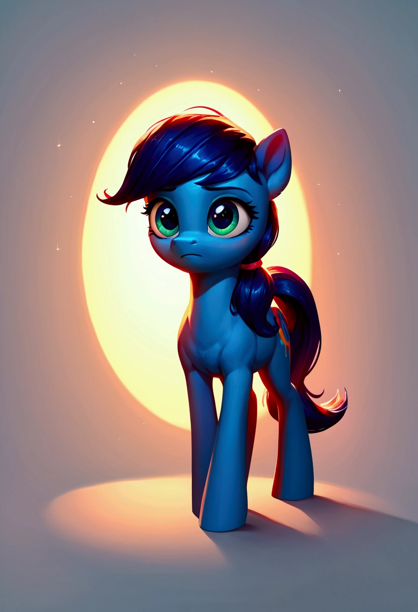 score_9,score_8_up,score_7_up,score_6_up, ((my little pony)), radiant lighting, vibrant colors, whimsical atmosphere, 8K, high resolution, highly detailed, masterpiece, (stern look), ((pony body)), (((Marinette Dupain-Cheng)))