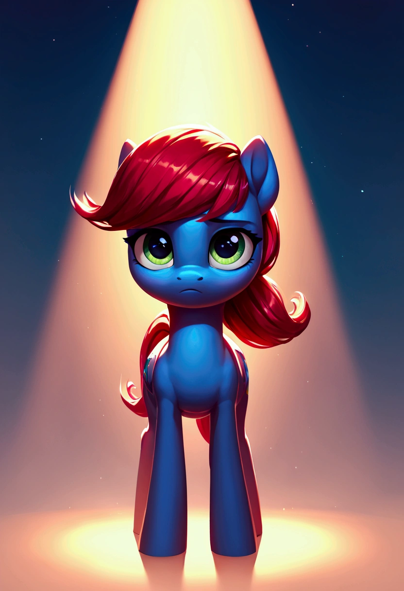 score_9,score_8_up,score_7_up,score_6_up, ((my little pony)), radiant lighting, vibrant colors, whimsical atmosphere, 8K, high resolution, highly detailed, masterpiece, (stern look), ((pony body)), (((Marinette Dupain-Cheng)))