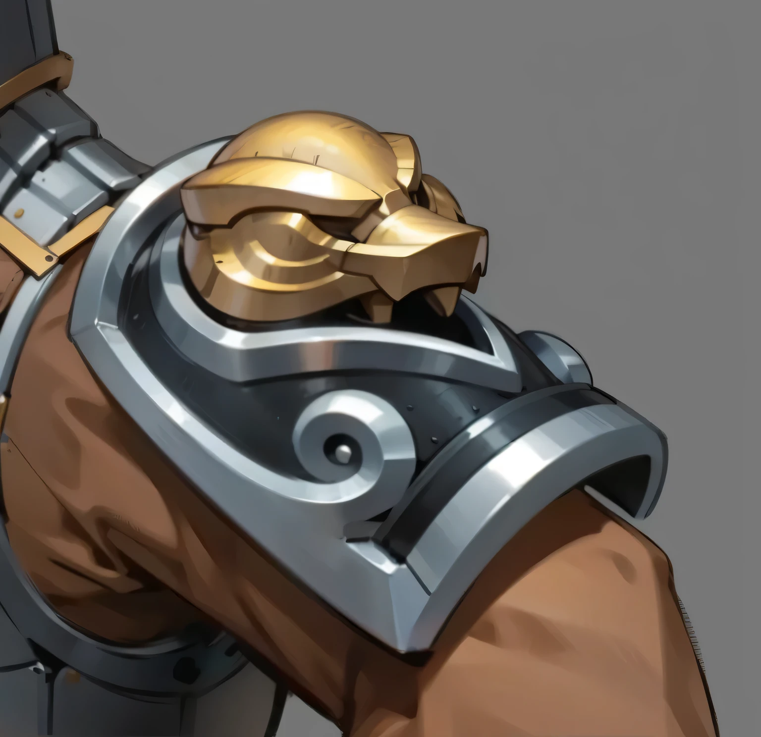 Shoulder armor metal material structure texture HD
