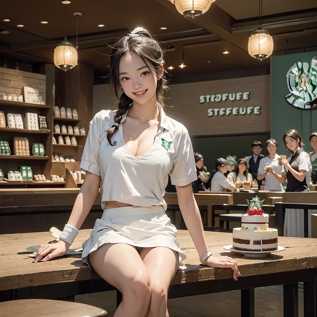 (((((((((I can see her white panties)))))))))
((((((((Emphasize cleavage))))))))
((((((((Angle from below))))))))
((((((((A female in a short-sleeved white tennis polo shirt))))))))
((((((((A junior high school girl inniskirt))))))))
(((((((お洒落でcuteInside the Starbucks store)))))))
8K、RAW Photos、Highest quality、Super detailed、Super Resolution、Ultra HD、8K壁紙、Amazing details
((((((tennis racket))))))
(((((((Inside the Starbucks store)))))))、
((((((Sit down and eat cake、Drink Starbucks coffee、smile))))))、((Heart Necklace))
Modern and sleek design:Interior design using natural materials、Many of the designs are warm and made using wood and metal.。
Large windows:自然光をたっぷり取り入れるためのLarge windowsがあり、Providing a bright and open space。
Green Interior:Potted plants are effectively placed、It creates a relaxing atmosphere。
artwork:Works by local artists、Starbucks-related art on display。
Cozy seating:Cushioned chairs and sofas、Bar sheet etc.、A variety of seating options available。
Open kitchen area:Being able to see how drinks and food are made、We provide peace of mind and transparency。
Unique lighting:Antique lamps and chandeliers、Modern lighting fixtures are used。
Comfortable background music:Relaxing music is playing、A comfortable space is provided。
Wide々Table space:一人でもグループでも使いやすいWide々There is a table with。
Community Table:There is a large table where you can socialize with other customers.。
Seasonal decorations:The decorations are themed according to the season.。
Design with a local feel:The design incorporates the local culture and characteristics.。
Fragrance production:コーヒーの香りが店内にWideがり、A space that satisfies the five senses has been created.。
Conversation with a barista:フレンドリーなConversation with a baristaが楽しめるカウンターエリアがあります。
8K、RAW Photos、Highest quality、masterpiece:1.2、Super detailed、Super Resolution、Ultra HD、8K壁紙、Amazing details、Photorealistic:1.4、Having fun by the water、Full Body Shot、Full body photo、High-resolution RAW color photos、Professional photos、A scene full of emotion、Very detailed and beautiful、Ultra HD、8K壁紙、Amazing details、Huge file sizes、Highly detailed beautiful girls、Highly detailed face Highly detailed eyes、Extremely realistic skin、 Highly detailed fingers, Highly detailed nose, Highly detailed mouth, Perfect Anatomy, Highly detailed background, Highly detailed clothing, Teen, cute女の子, Famous Japanese Idols, cute, Realistic body, Slender, White skin, Glowing Skin, Slim body, Realistic Face, Delicate eyes, double eyelid,