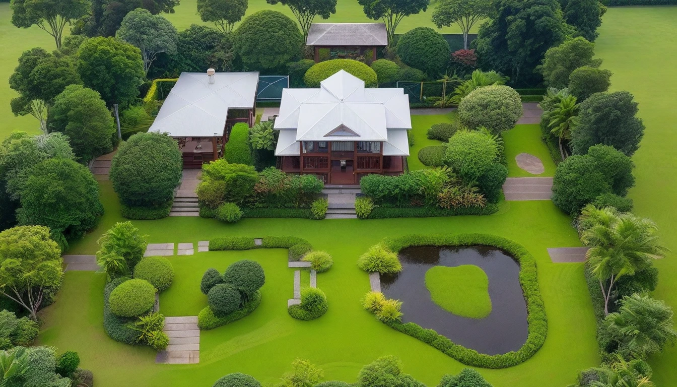 aerial view, masterplan, grass, day, line, curve, masterpiece, highquality, realistic photo, FUJIFILM XT3,, natural light, (realistic: 1.2), sharpen edge,