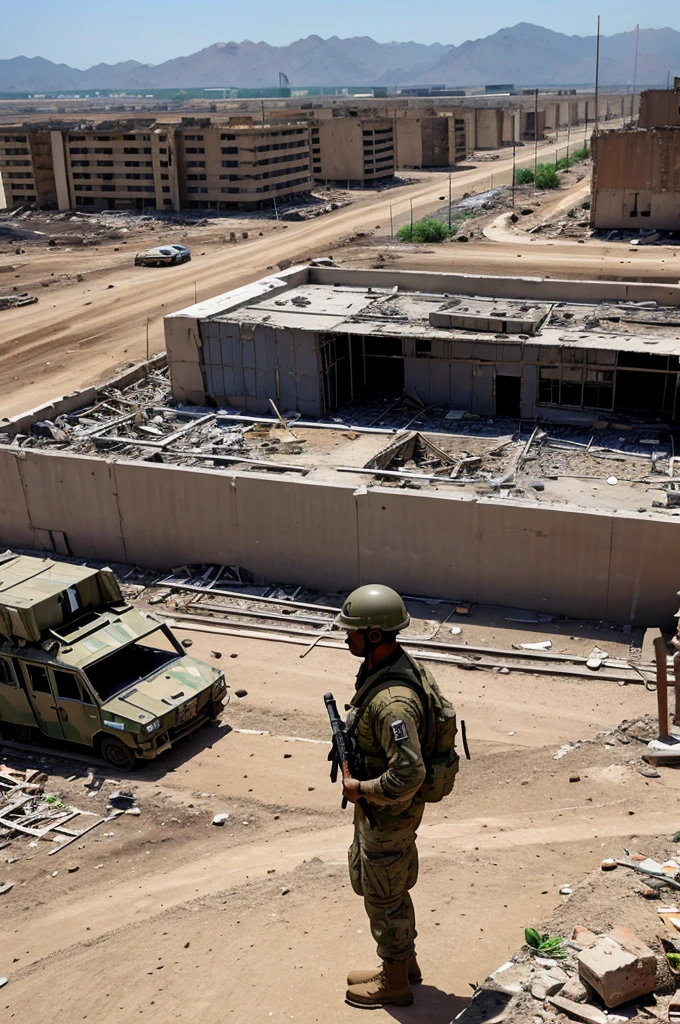 War-torn cities being rebuilt, soldiers returning home, the United Nations being established.