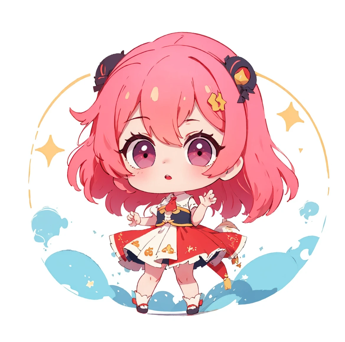 jump,hand up
