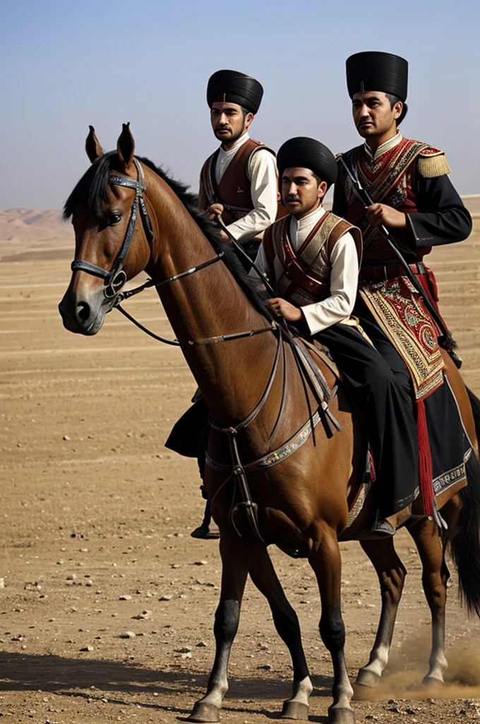 A Turkmen cavalry