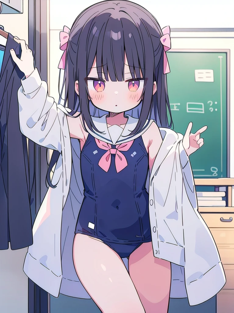 School_swimsuit, Sukumizu, 1girl