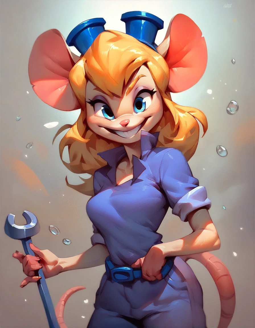 score_9, score_8_up, score_8, solo, (fluffy), (Semi anthro), ((indoors)), (((mouse))), female, blue eyes, yellow fur, yellow ears, claws, (fluffy cheeks:0.5), (string bikini), in the style of beatrix potter, (cartoon style) fca style, cel-shading, village, (full shot), cute, solo, (solo:1.5), Stands, hand in panties, pussy juice