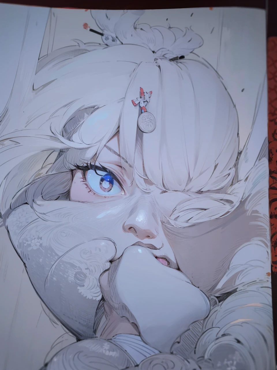 Japanese style manga