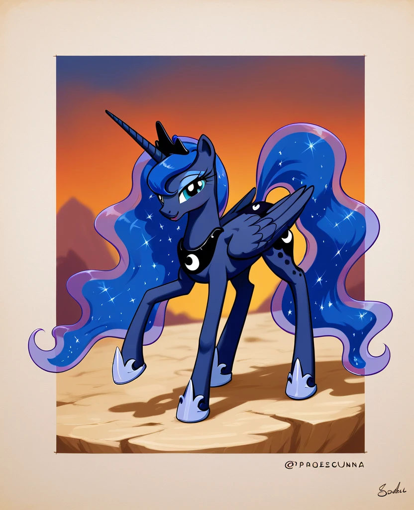 Princess Luna head Without a body