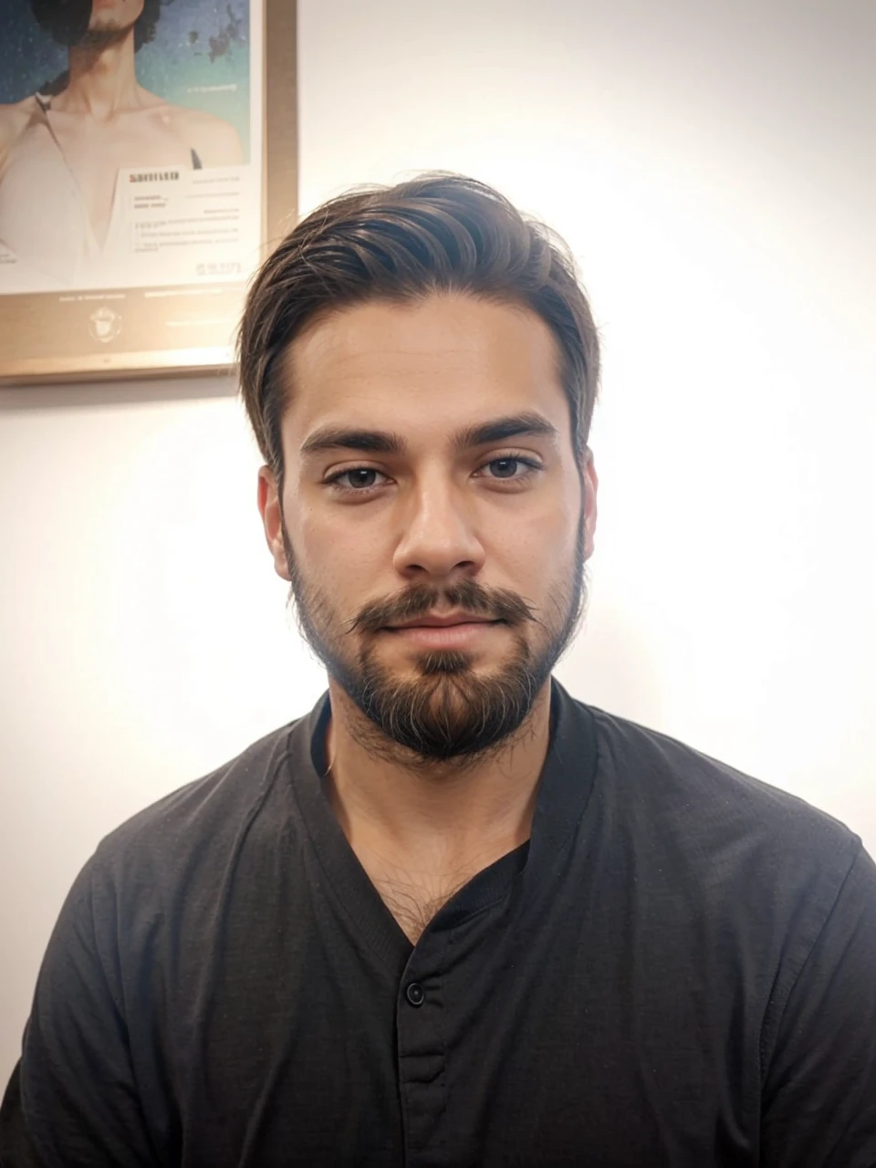 Remove the face beard