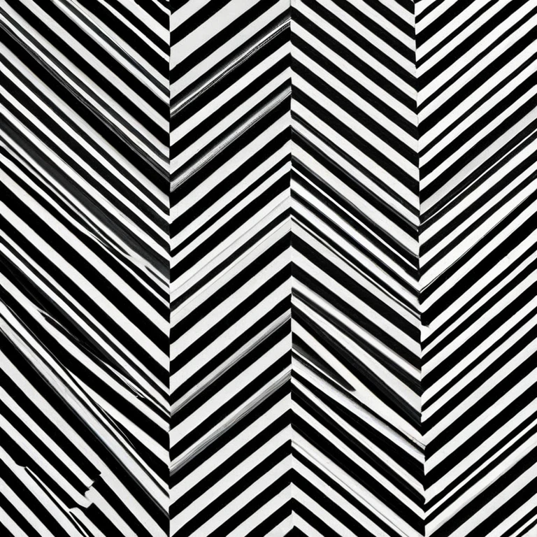 Album cover black and white stripes