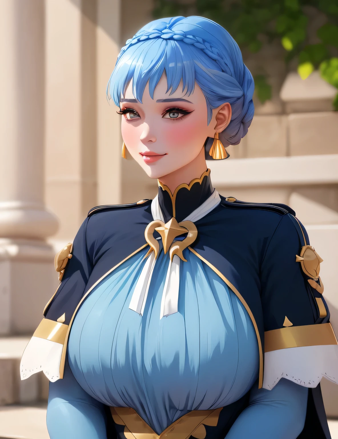 mariannetimeskip, crown braid, blue dress, long sleeves, capelet, mariannetimeskip, crown braid, blue dress, long sleeves, capelet, (masterpiece, best quality, ultra-detailed), realistic style, very close up shot 2.0, garden 2.0, looking at viewer 2.0, blushing, face shot 2.0, perfect eyes, cute nose, very sexy smile 2.0, very luscious lips 2.0, face shot 2.0, very gentle 2.0, very shy 2.0, very elegant 2.0, very timid 2.0, face shot 2.0, very heavy eyeshadow 2.0, very heavy makeup 2.0, very thick lips 2.0, very glossy lips 2.0, very pouty lips 2.0, lustrous skin 2.0, shiny skin 2.0, very beautiful 2.0, very luscious lips 2.0, facing camera 2.0, very pretty 2.0, very shy 2.0, very gentle 2.0, very timid 2.0, very elegant 2.0, earrings, very heavy eyeshadow 2.0, very heavy makeup 2.0, round face, very thick lips 2.0, very glossy lips 2.0, very pouty lips 2.0, lustrous skin 2.0, shiny skin 2.0, very beautiful 2.0, very gigantic lips 2.0, very sexy smile 2.0, very luscious lips 2.0, very pretty 2.0, very shy 2.0, very gentle 2.0, very timid 2.0, very elegant 2.0, supermodel face 2.0, face shot 2.0, very heavy eyeshadow 2.0, very heavy makeup 2.0, round face, very thick lips 2.0, very glossy lips 2.0, very pouty lips 2.0, lustrous skin 2.0, shiny skin 2.0, very beautiful 2.0, very toned 2.0, very sexy smile 2.0, very luscious lips 2.0, face shot 2.0, very shy 2.0, very gentle 2.0, very timid 2.0, very elegant 2.0, very toned 2.0, very toned 2.0, very sexy smile 2.0, very luscious lips 2.0, very shy 2.0, very gentle 2.0, very timid 2.0, very elegant 2.0, very heavy eyeshadow 2.0, very heavy makeup 2.0, round face, very thick lips 2.0, very glossy lips 2.0, very pouty lips 2.0, lustrous skin 2.0, shiny skin 2.0, very beautiful 2.0, very shy 2.0, very gentle 2.0, very timid 2.0, very elegant 2.0, very heavy eyeshadow 2.0, very heavy makeup 2.0, very close up shot 2.0, face shot 2.0, face shot 2.0, face shot 2.0, very shy 2.0, very elegant 2.0, facing camera 2.0, face shot