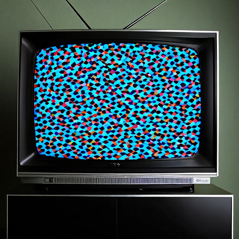Album cover TV screen disorder zzs