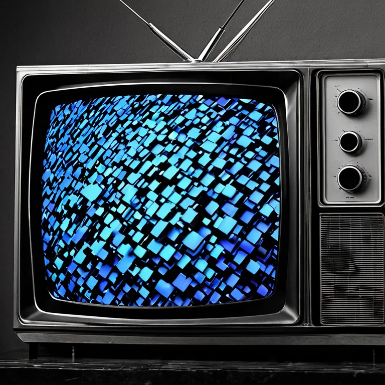 Album cover TV screen disorder zzs