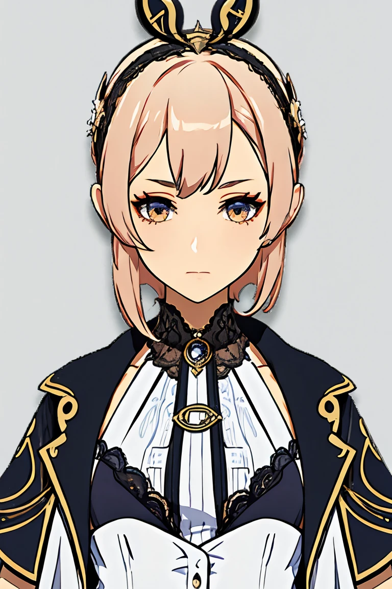 Original character, pattern on clothes, hair accessories, outfit accessories, electro, idol