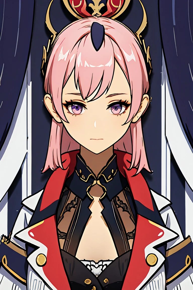 Original character, pattern on clothes, hair accessories, outfit accessories, electro, idol