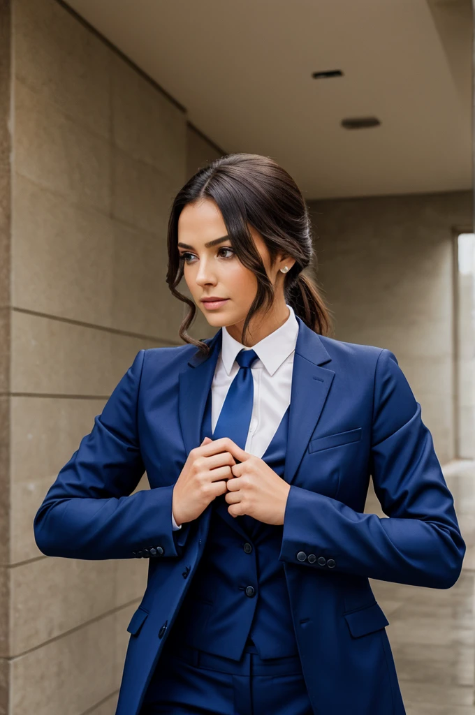 lady in suit 