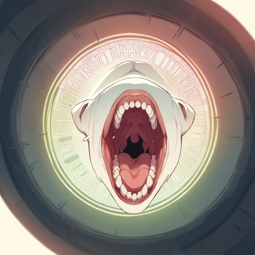 hyperrealistic image, gas station, 3 workers running after spaceship (transparent circle), screaming facial expressions, forest edge gas station background, close focus, bright lighting, bright colors