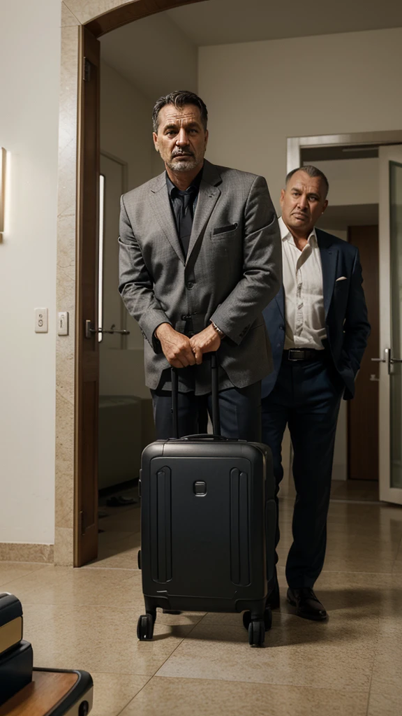 man, retired businessman 40 years old, who was left with nothing . Very upset. with a large suitcase in his hands, his wife kicked him out. man не старый