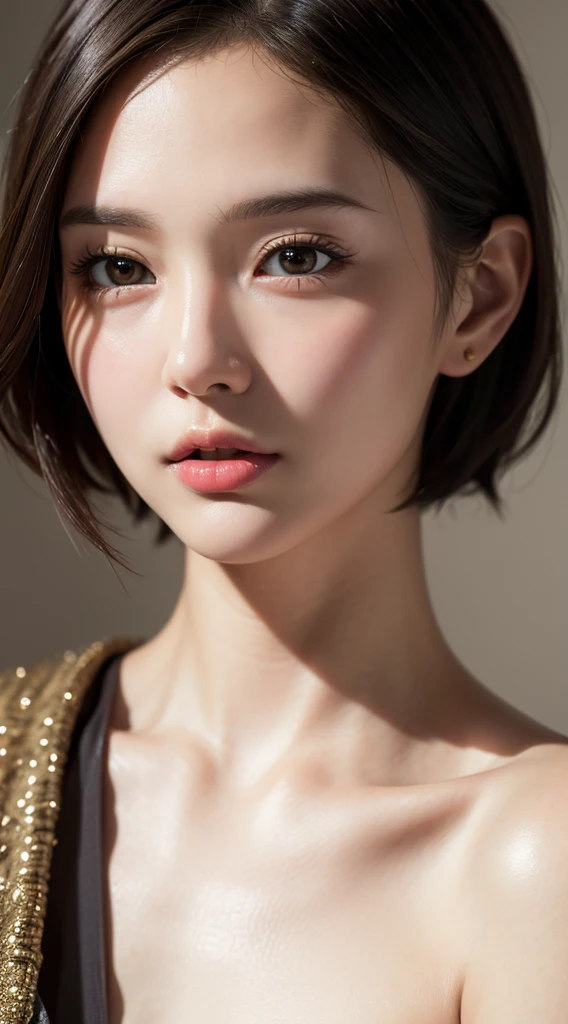 (stamford:1.5), close up, masterpiece, best quality, raw photo, photorealistic, face, incredibly absurdres, beautiful girl, cute, short hair, depth of field, highres, ultra-detailed, finely detail, extremely detailed, extremely detailed eyes and face, sharp pupils, realistic pupils, sharp focus, ccinematic lighting