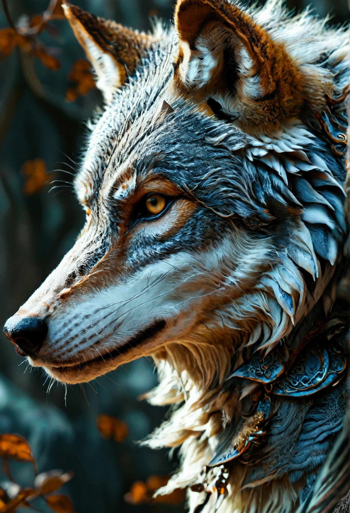 A wolf king. 