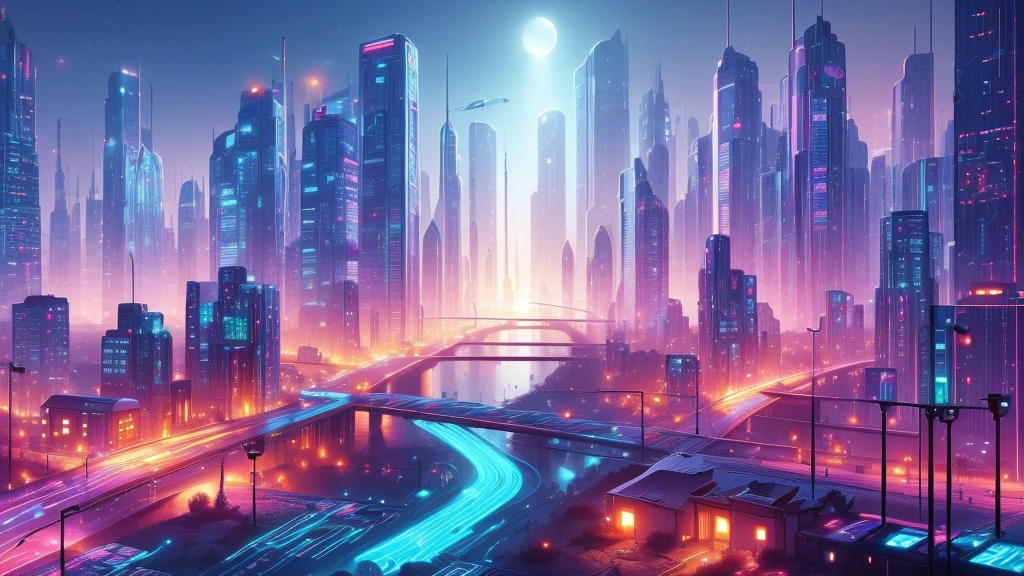 image taken from behind the shoulder of a GIRL with her back turned and DRESSED IN A HOOD from a balcony of a futuristic building with, She is looking at an aerial view of an ultra-futuristic North American megalopolis, view of the entire city with many metal buildings and houses in dark colors from dark blue to black, a cidade tem tons de cinza metal, has smoky metal structures , industrial environment with smoke and fog around, carros escuros nas ruas, desert megalopolis, trilhos e trens modernos de de metal passando estre as ruas da cidade, tall futuristic metal buildings, many ultra modern buildings around, , as realistic as possible, As detailed as possible, Science fiction
