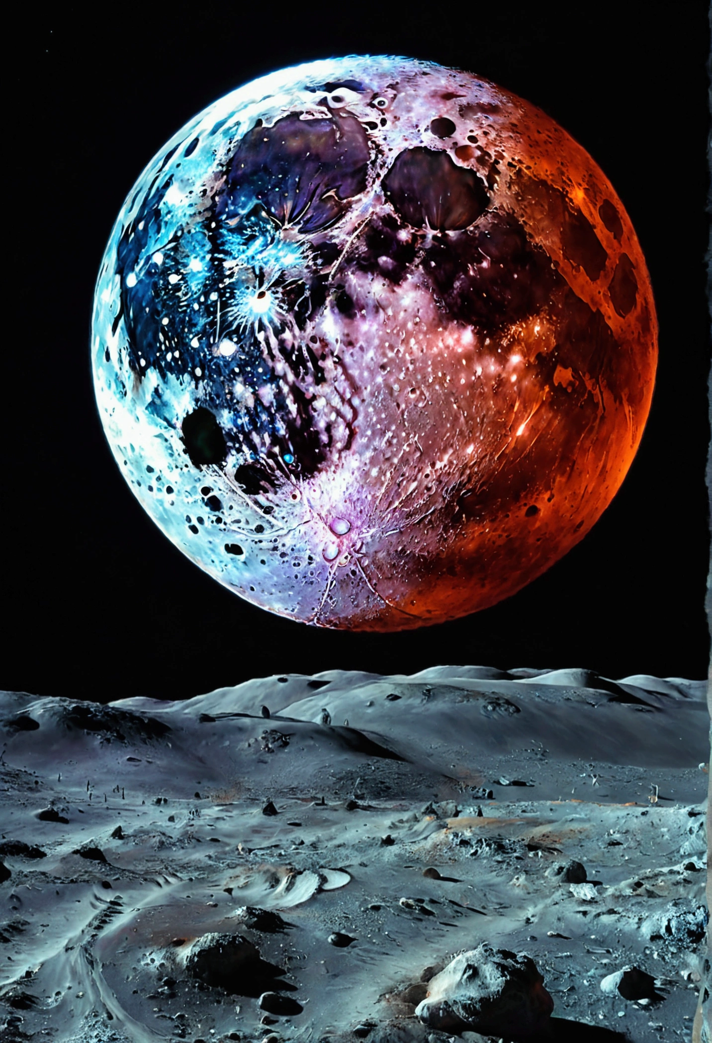 My phone on moon