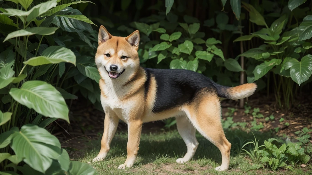 The Shiba Inu: A Temperamental Companion in jungle