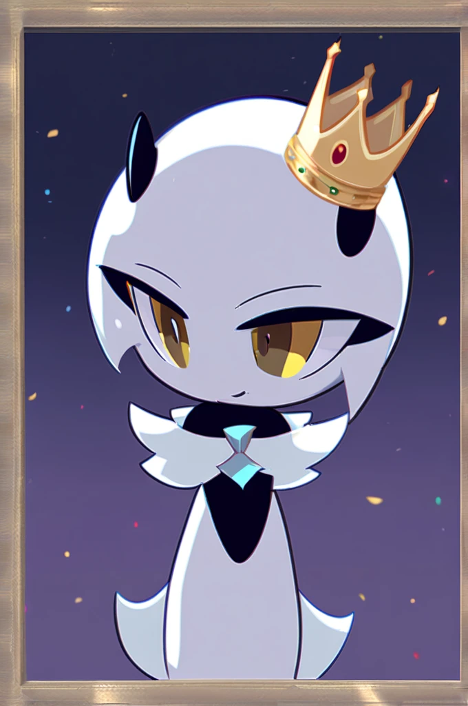 ((Лучшее качество)), ((шедевр)), (подробный), Pokemon, gardevoir, naked. a crown on his head.