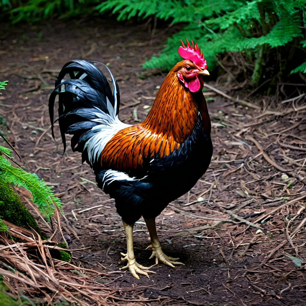 Forest chicken