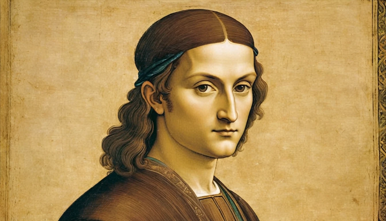 Young leonardo da vinci