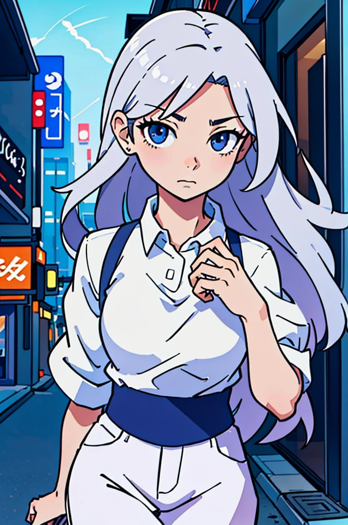 (best-quality:0.8),
(best-quality:0.8), perfect anime illustration, extreme closeup portrait of a pretty woman walking through the city