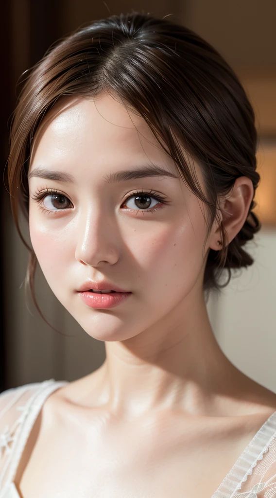 (stamford:1.5), close up, masterpiece, best quality, raw photo, photorealistic, face, incredibly absurdres, beautiful girl, cute, short hair, depth of field, highres, ultra-detailed, finely detail, extremely detailed, extremely detailed eyes and face, sharp pupils, realistic pupils, sharp focus, ccinematic lighting