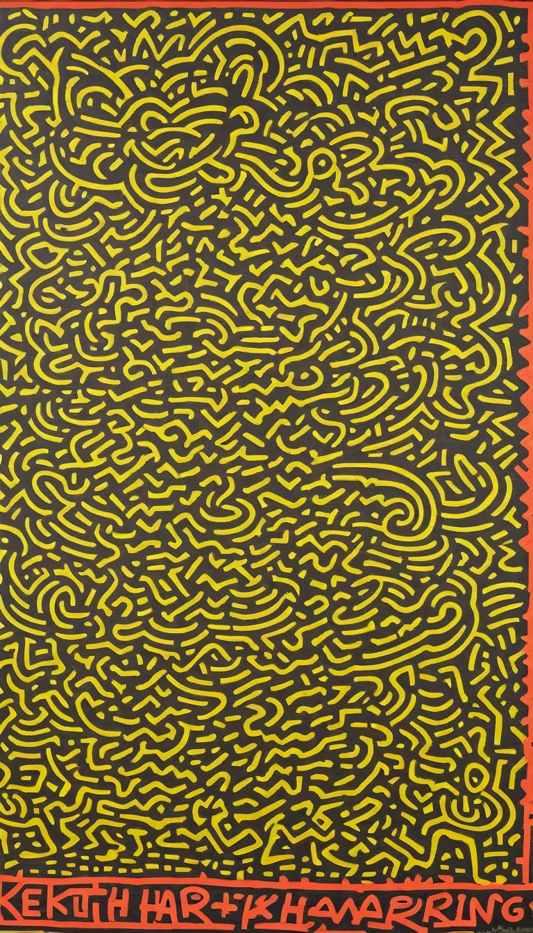 breathtaking KeithHaringXL, a stylized drawing of a bull(KeithHaring:1), vibrant, highly detailed, High dynamic range, masterpiece, award-winning, professional, highly detailed