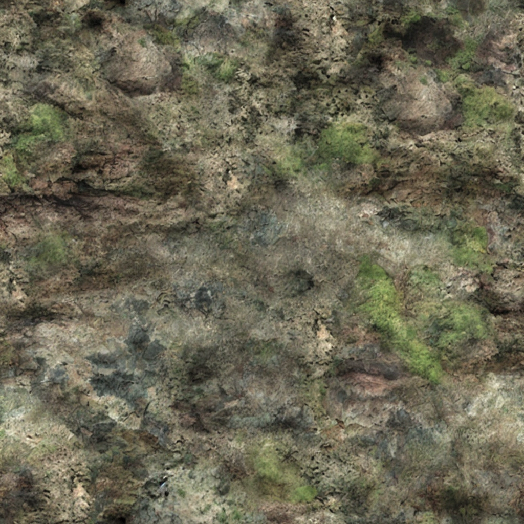 Araffas in a field with grass and trees on a hillside, deep jungle texture, video game texture, high resolution texture, tileable texture, hd detailed texture, texture map, seamless game texture, game texture, cave background, Seamless texture, Detailed terrain texture, photorealistic texture, Texture Megascans, Extremely detailed rocky cliff, 4k Seamless texture грязи