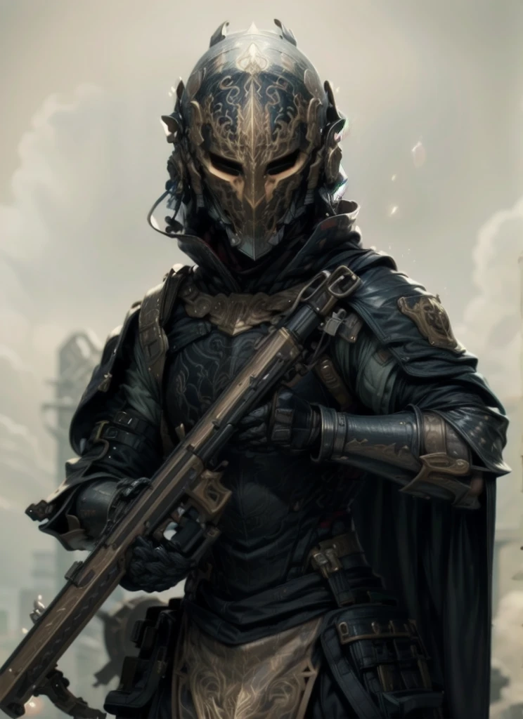 (((epic and visually stunning featuringplex digital anime Tafah:1.6, Stylish ornate military cyborg holding a submachine gun , ((Handsome male:1.3)) soldier:1.3, Sharp, angular masculine face:1.4, Mid-thirties:1.4))), (((Masculine chest with large muscles, Engraved abs, Heavily toned, Slim but muscular))):1.3, (((Complex tactical sci-fi mecha helmet:1.5, Mechanical helmet:1.3, Sci-fi tactical mask:1.4))), (((Science fiction double breasted tactical raincoat:1.5, Elegant exterior:1.3))), (((Form of fitted armor plating:1.3, Very elegant and sensually revealing under a suit:1.5, Waist and thighs exposed:1.5)), ((Sparkling feminine essence:1.4, Heavy mechanical gothic aesthetic:1.4)), ((Androgenic bodybuilding)), (((Toned yet heavy muscle physique gorgeous femboy:1.4, Gorgeous, perfectly defined muscles:1.4, Elegant mechanical arms and legs:1.4, Thick, well-rounded thighs:1.5, Mechanical muscles))), ((((Depth of field, Cinema lighting, chromatic aberration, Ray tracing, Ultra clear, Tafah, The top of the head is covered, Superior detail, High detail, High quality, Award winning, 8 kilos, High accuracy)))):1.6, (((featuring.diselpunk, featuring.decopunk, Artificial muscle))):1.6, (((Beautifully embossed gothic sci-fi style design:1.4)))