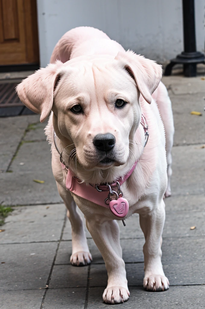 Pink dog 