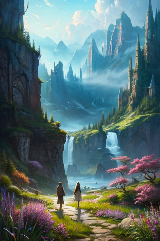 Highest quality、Landscape painting、Fantasy