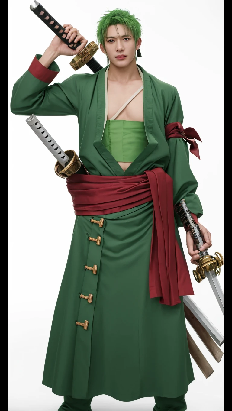 Roronoa Zoro de one piece ultra realista