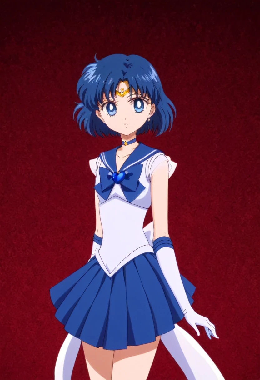 18-year-old Sailor Mercury with her new powers and her new dress