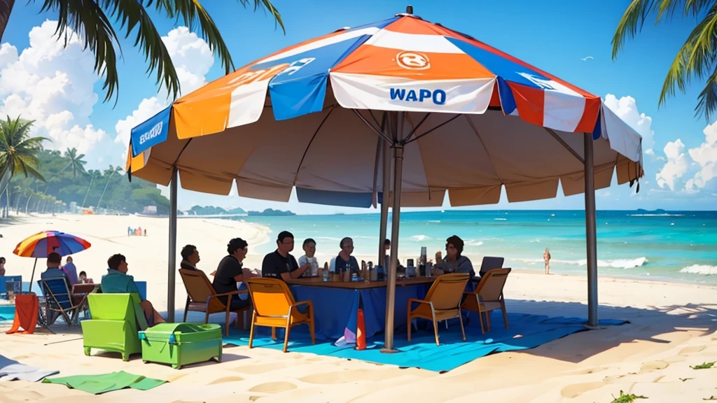 Cryptocurrency Meet Up on the Beach
