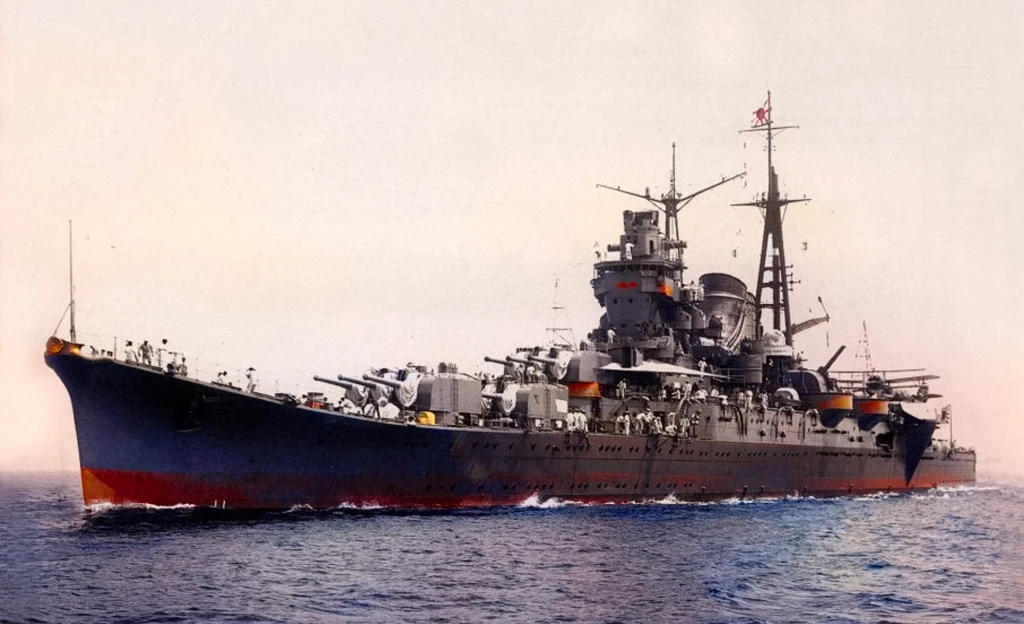 Coloring、Light cruiser、Top type、navy、maritime、Rising Sun Flag、chrysanthemum coat of arms