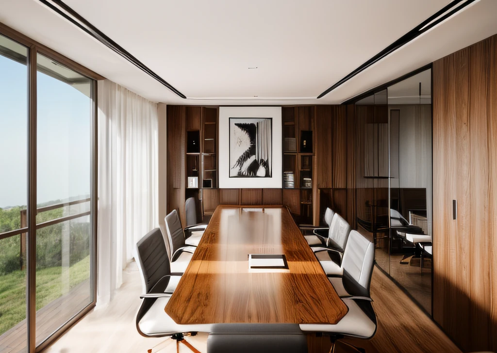 Wood grain walls