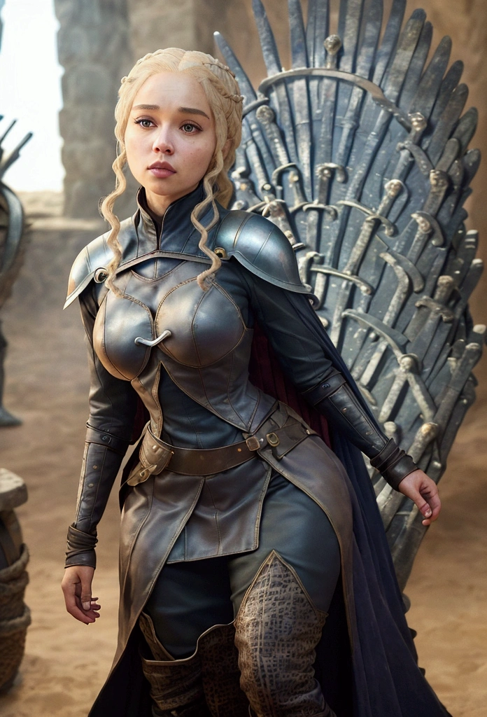((Instagram Photos)) Full body photo of a beautiful 28 year old woman ((African Female Superhero Costumes)) strong ((Girlboss)) intense ((Game of Thrones TV show and the fictional city of Westeros)) (Skin with attention to detail:1.2) 8K Ultra HD, Digital SLR, Soft lighting, high quality, Film Grain ((Amateur Photography))